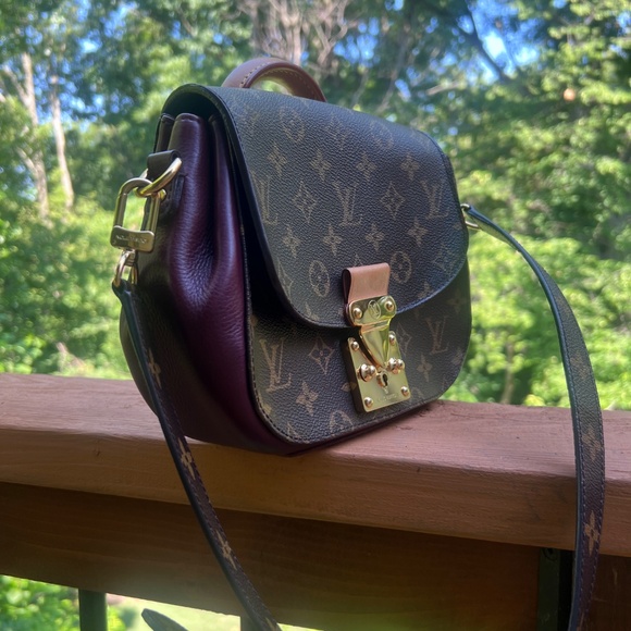 Louis Vuitton Eden Bordeaux Monogram Shoulder Bag - Picture 7 of 16